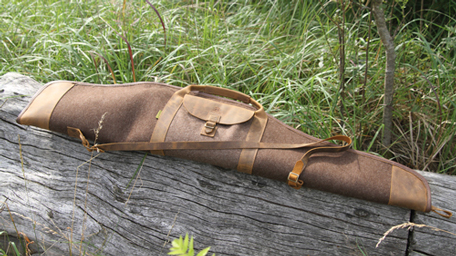 Gewehrfutteral aus Filz & Loden
